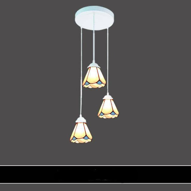 Suspension design en verre de couleurs Mediterranean