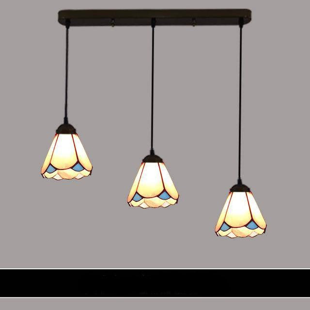 Suspension design en verre de couleurs Mediterranean