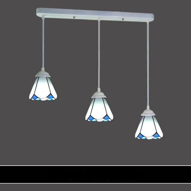 Suspension design en verre de couleurs Mediterranean