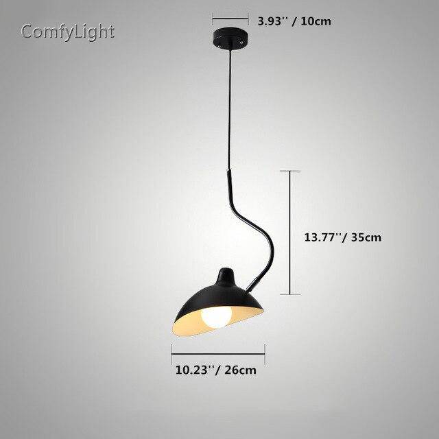 Suspension design à LED Restaurant