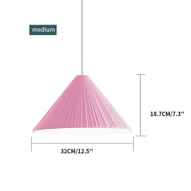 Suspensions design en cone de couleur Island