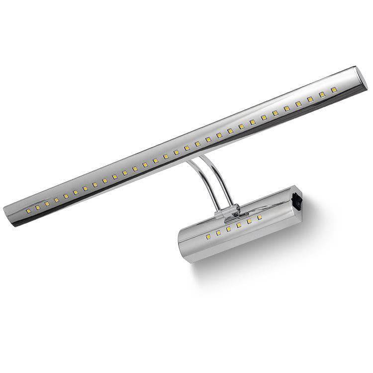 Applique tableau ou miroir à LED chromé Steel