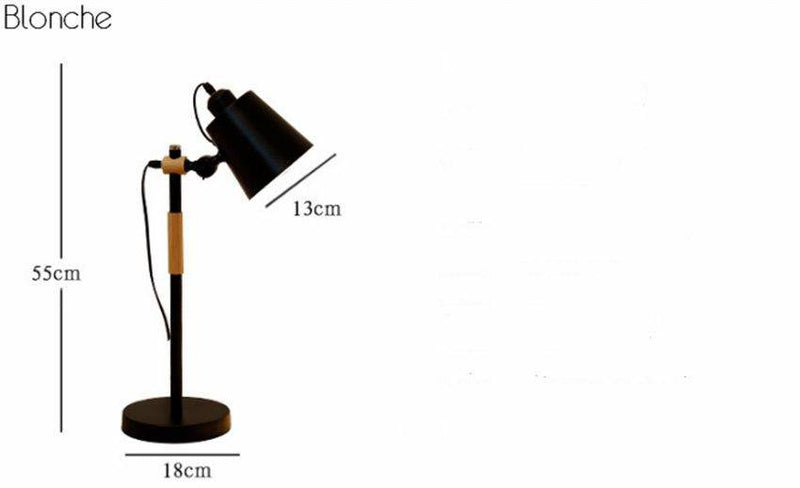 Lampe à poser en bois à LED ajustable Floor