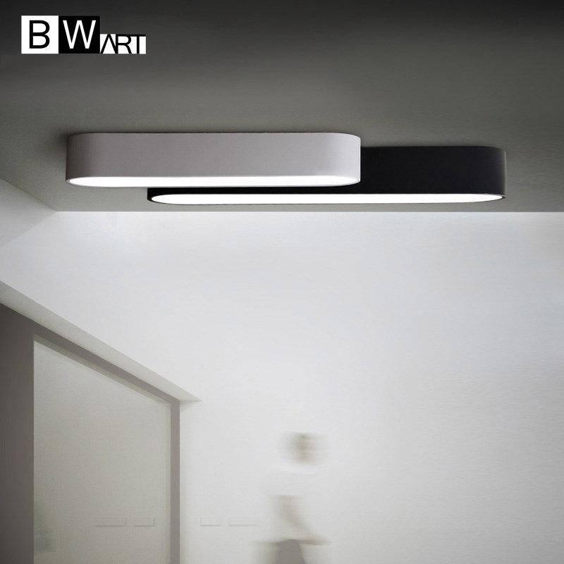 Plafonnier LED tubes arrondies ovales Bwart