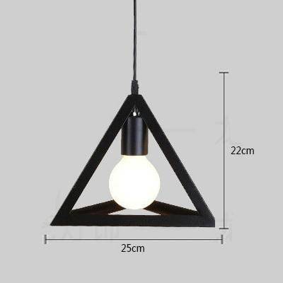 Suspension LED cage de différentes formes Industrial