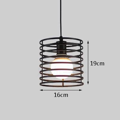 Suspension LED cage de différentes formes Industrial