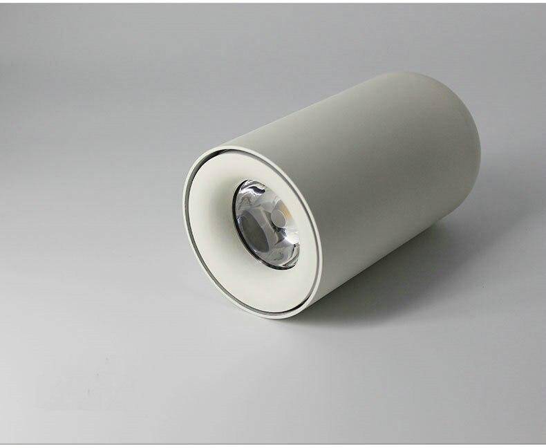 Spot au design cylindrique arrondi Mount