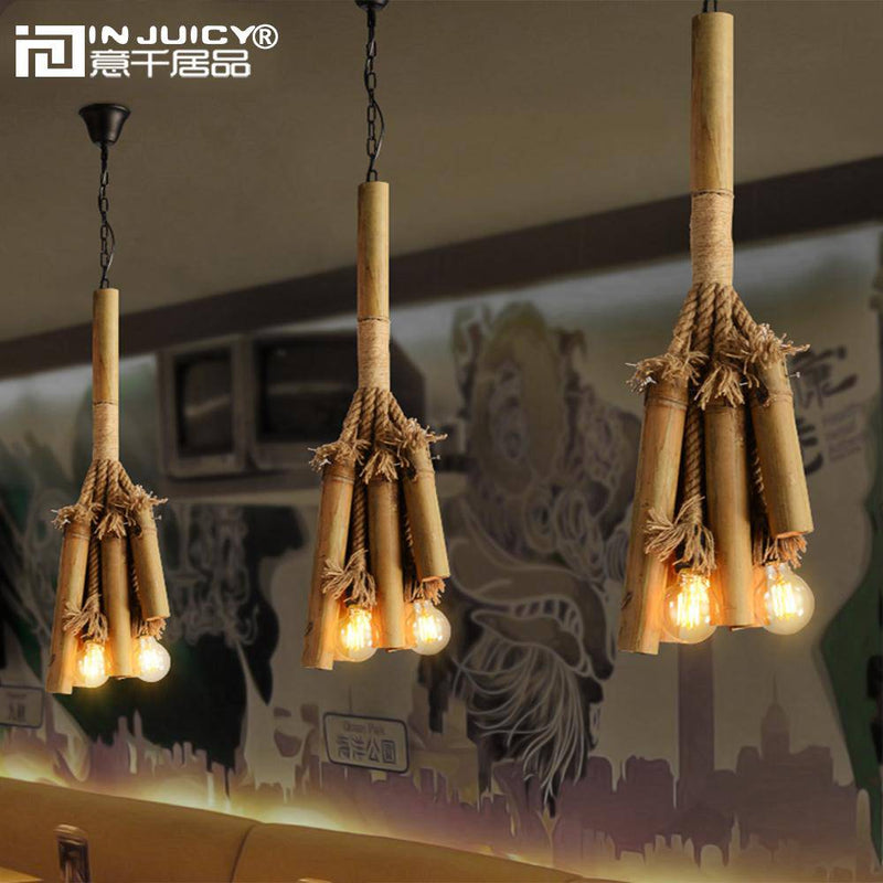 Suspension dynamites en bambou Hemp