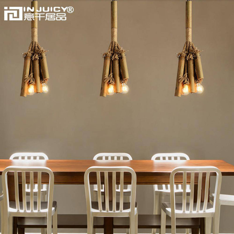 Suspension dynamites en bambou Hemp