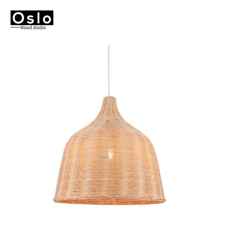 Suspension en tissu Rattan