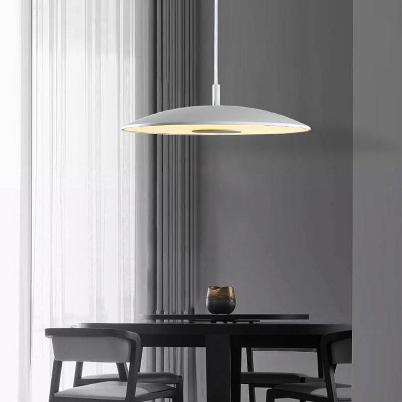 Suspension ronde design en aluminium Study