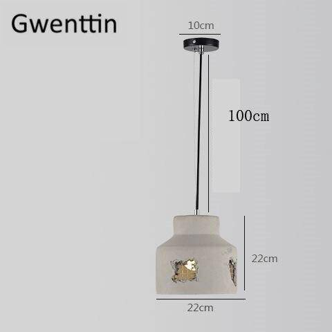 Suspension ciment et cage Hollow