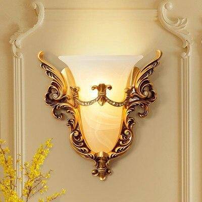 Applique murale rétro LED avec arabesque classique