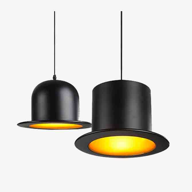 Suspension aluminium en forme de chapeau Jazz