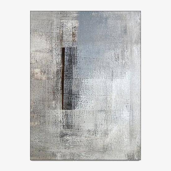 Tapis rectangle moderne noir et blancs Style A