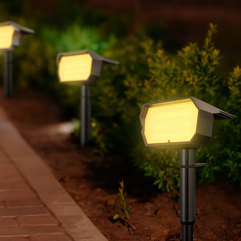 72 LED extérieur paysage spots IP65 étanche 3 Modes d'éclairage solaire alimenté appliques murales pour porte d'entrée arrière-cour Garage