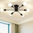 Modern industrial LED ceiling light nordic minimalist
