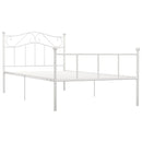Iron Bed Frame Modern Style Double Single Bed with Headboard, Simple feel food food Iron Frame Bed Bed Bed Furniture