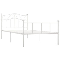 Iron Bed Frame Modern Style Double Single Bed with Headboard, Simple feel food food Iron Frame Bed Bed Bed Furniture