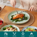 Service de table gres assiettes bols unis modernes