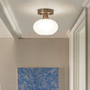 Plafonnier moderne verre maison LED déco lumiere