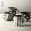 mug en céramique vintage rustique design ergonomique