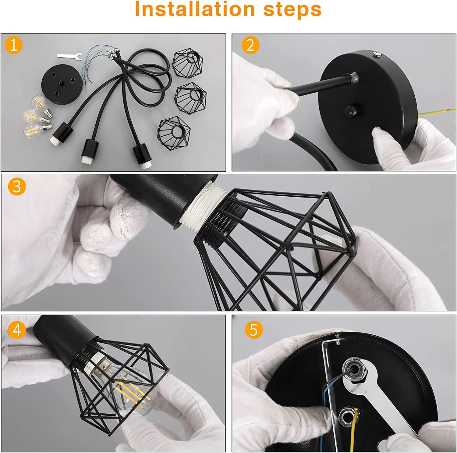 plafonnier led réglable angle led décoratif cuisine maison - vue 7 sur 8