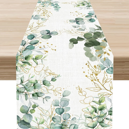 Chemin de table bohème floral style champêtre décoratif