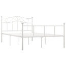 Iron Bed Frame Modern Style Double Single Bed with Headboard, Simple feel food food Iron Frame Bed Bed Bed Furniture