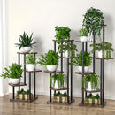 support en bois pour plantes et pots de fleurs intérieur