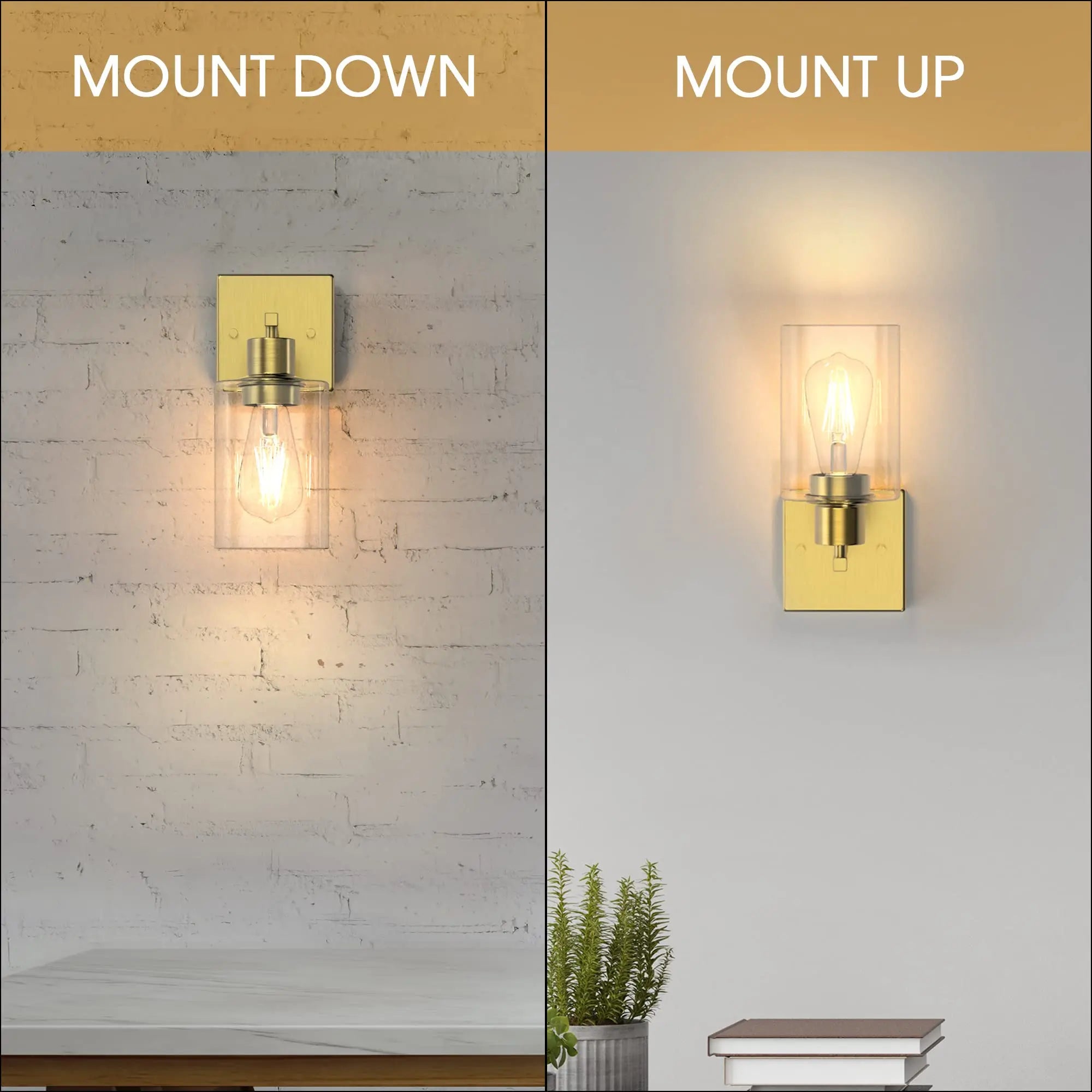 applique murale led salle bain étanche angle ajuster luminaire mural - vue 8 sur 9