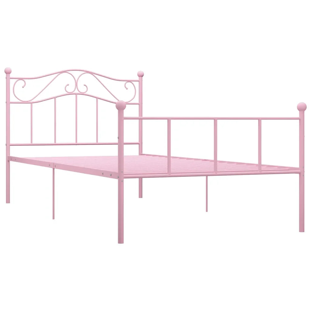 Iron Bed Frame Modern Style Double Single Bed with Headboard, Simple feel food food Iron Frame Bed Bed Bed Furniture - vue 12 sur 12