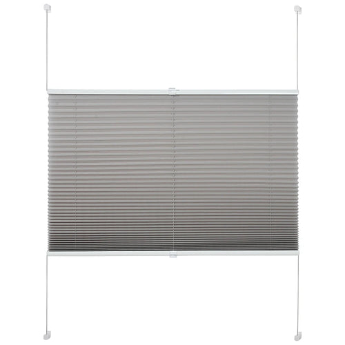 store plisse occultant easyfix sans percage pour fenetre