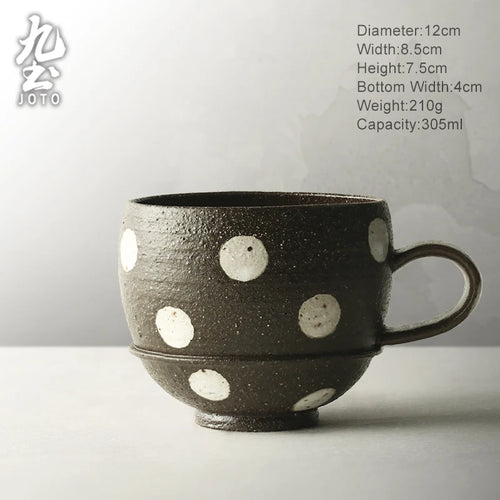 mug céramique design ergonomique vintage rustique artisanal