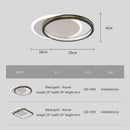 Plafond moderne à LEDs lampes pour salon chambre luxe décor luminaires intérieur couloir plafonnier avec télécommande