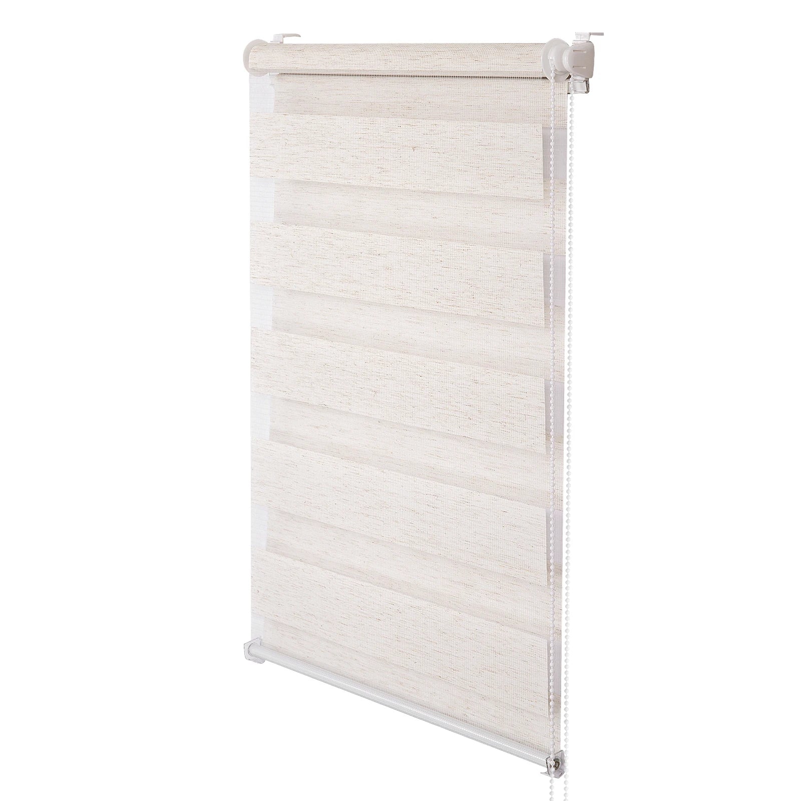 Store enrouleur zebra occultant jour nuit double couche