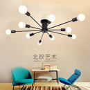 Modern industrial LED ceiling light nordic minimalist