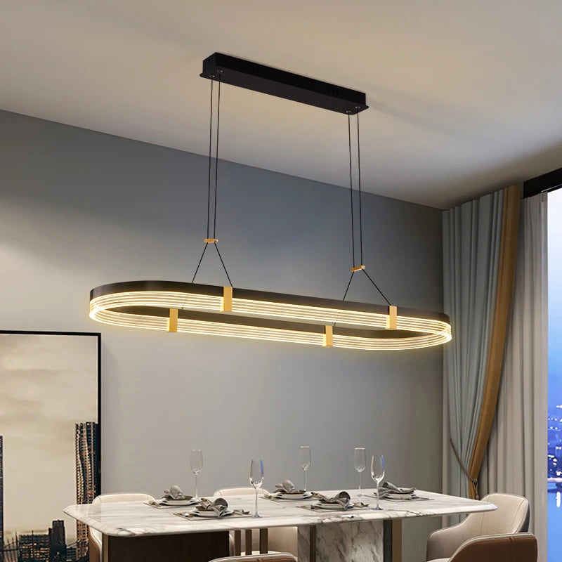 lustre design moderne pour espace créatif et convivial