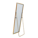 1620x530mm gold full-length mirror,vertical,suspended or wall mounted mirror with bracket,made aluminum alloy rectangular frame