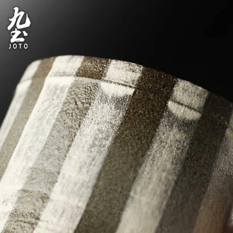 Mug en céramique style rustique vintage ergonomique joto