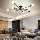 Modern industrial LED ceiling light nordic minimalist