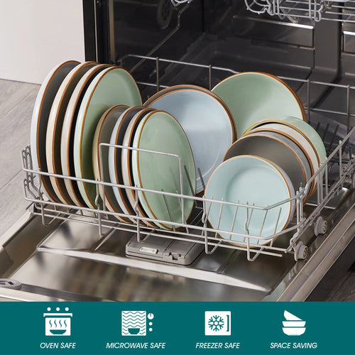 Service de table gres style moderne 16 pieces