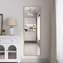 1620x530mm gold full-length mirror,vertical,suspended or wall mounted mirror with bracket,made aluminum alloy rectangular frame