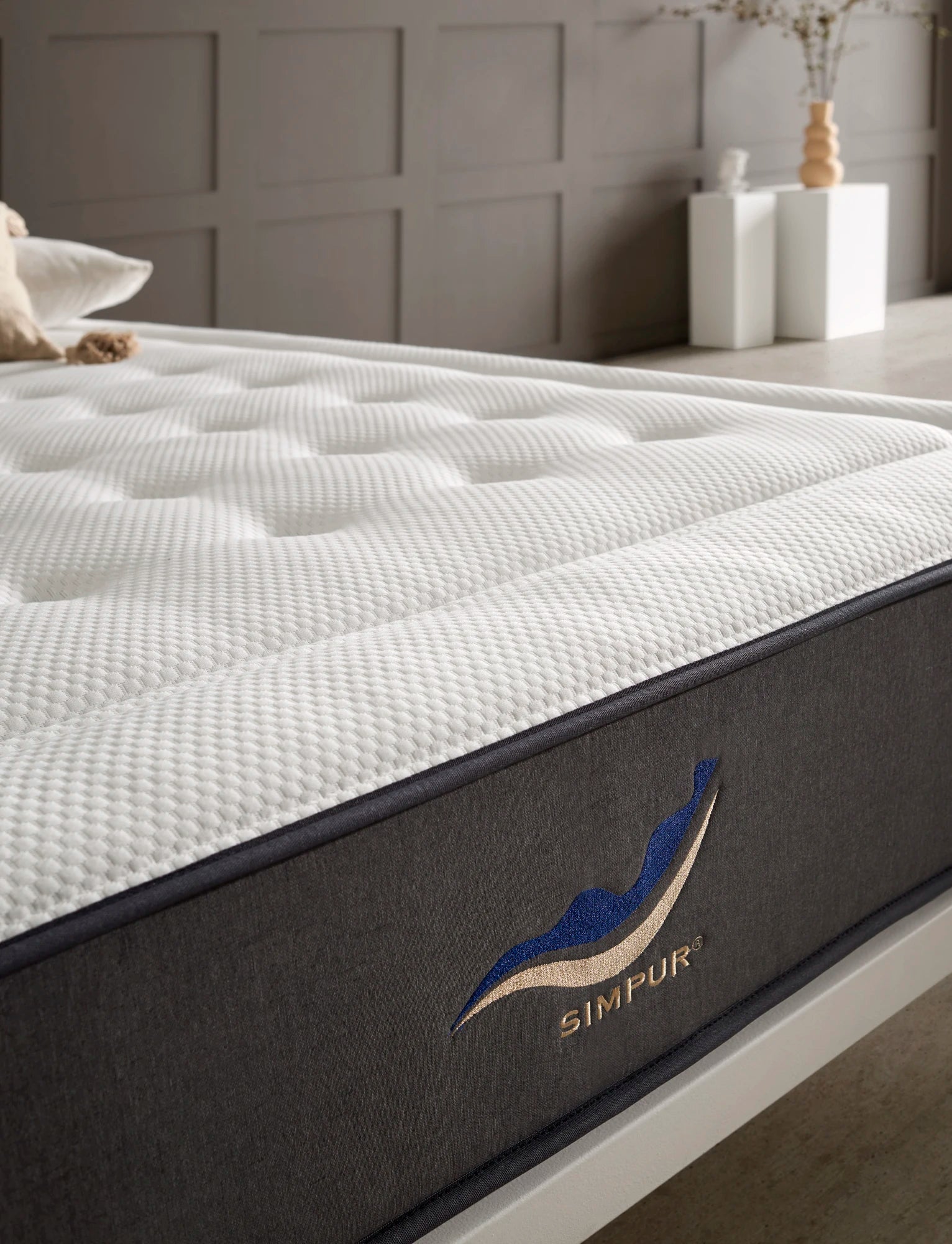 matelas simpur low cost premium hybride haute durabilité et confort optimal - vue 5 sur 6