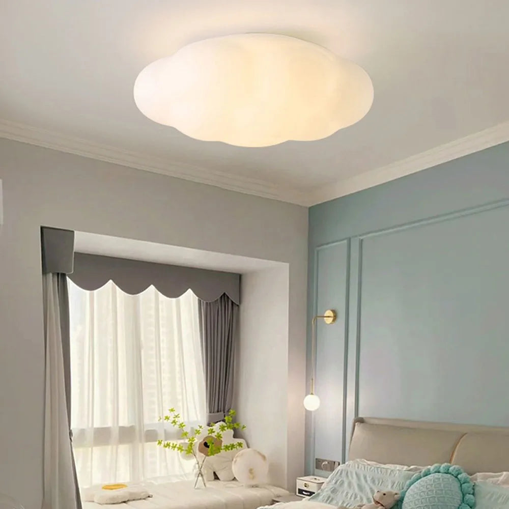 plafonnier led nordique luminaire décoratif d'intérieur pour diverses pièces - vue 6 sur 8