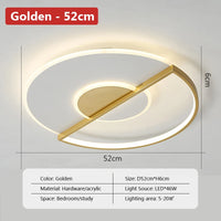 plafonnier led moderne avec intensité variable et design unique