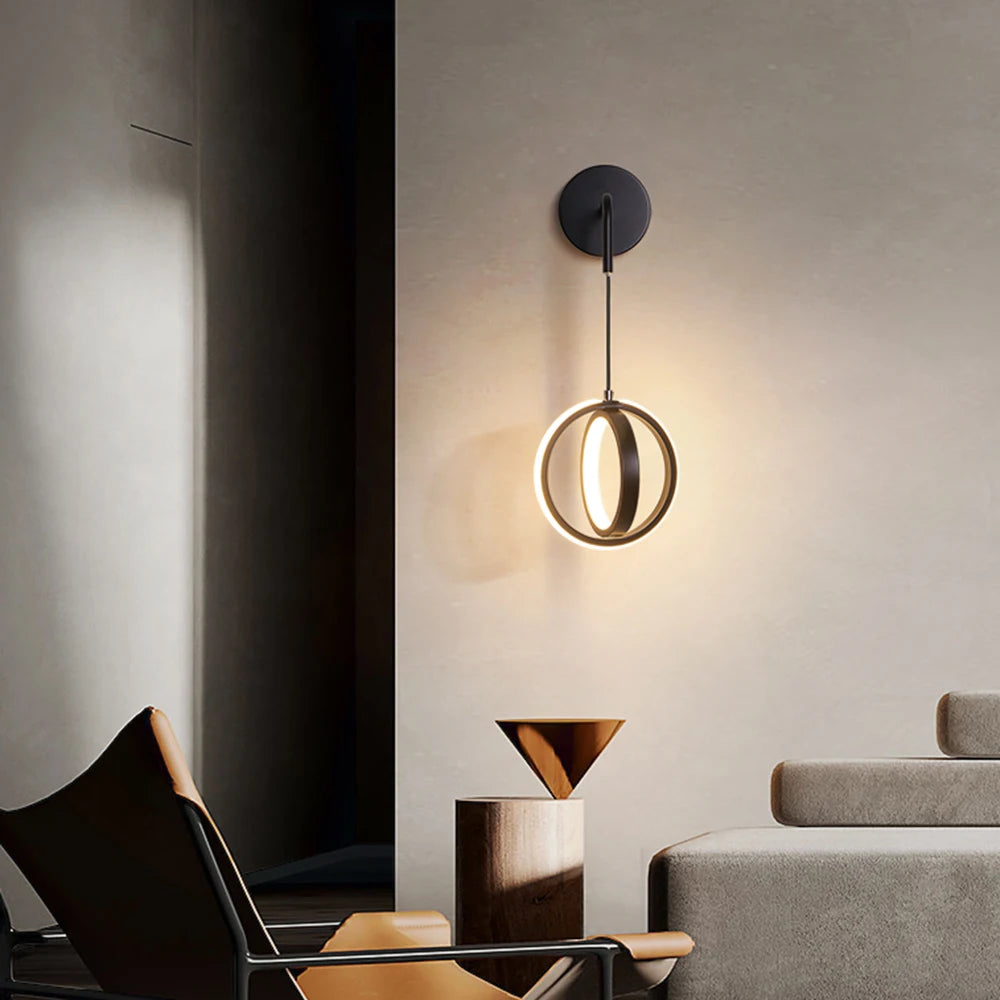 applique murale led moderne pour décoration intérieure élégante - vue 5 sur 7