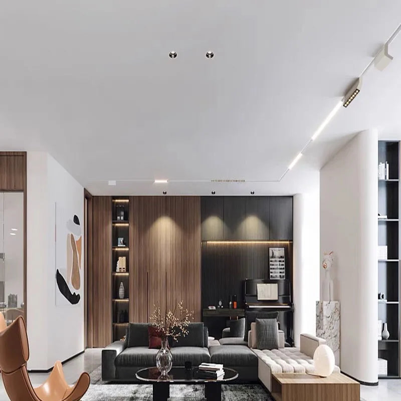 spot lumineux magnétique led smart tuya zigbee design moderne - vue 7 sur 28