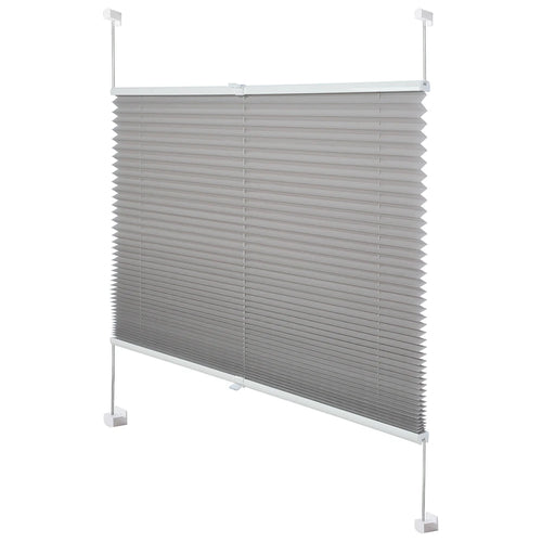 store plisse occultant easyfix sans percage pour fenetre