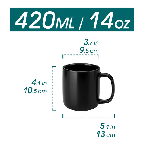 Ensemble tasses gres style moderne pour cafe the